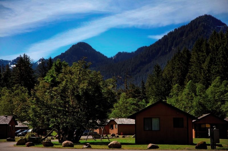 מלון פורט אנג'לס Sol Duc Hot Springs מראה חיצוני תמונה